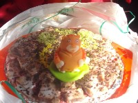 марципановый рыжий кот